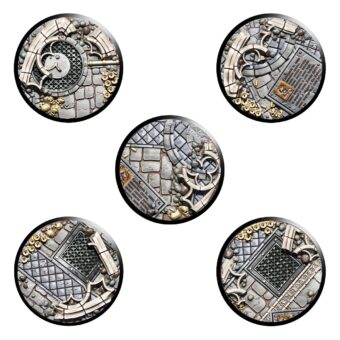 IMPERIAL CHAPEL RUIN BASE SET (40MM) X5 B