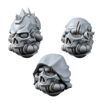 IMPERIAL CHAPLAIN HEADS SET (3U)