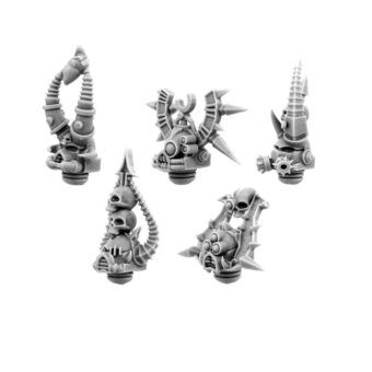 CHAOS HEADS SET OF BLOOD RAGE (5U)