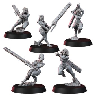 MAIDEN SISTERS REPENTIUM SQUAD (PIN-UP) (5U)