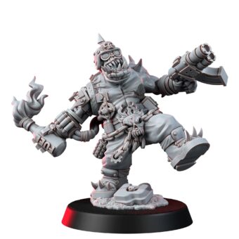 ORK MAD RIDERS BOY BURNA THROWER