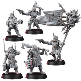 CHAOS RENEGADES OF PAIN COMMAND SQUAD (5U)