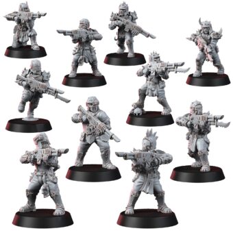 CHAOS RENEGADES OF PAIN ADVANCING REGIMENT (10U)