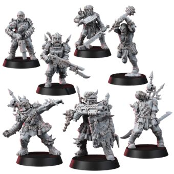 CHAOS RENEGADES OF PAIN CRIMSON KILLERS TEAM (7U)