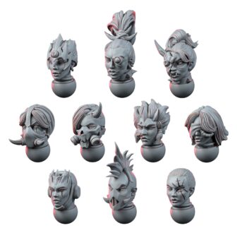 SISTERS IN HERESY HEADS SET V1